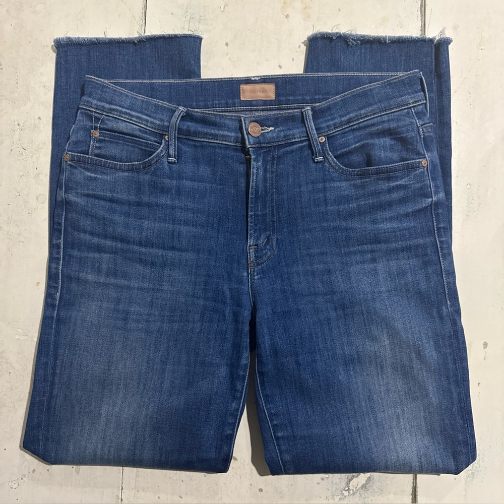 Mother The Rascal Ankle Snippet Women’s Blue Jeans - Sz. 29